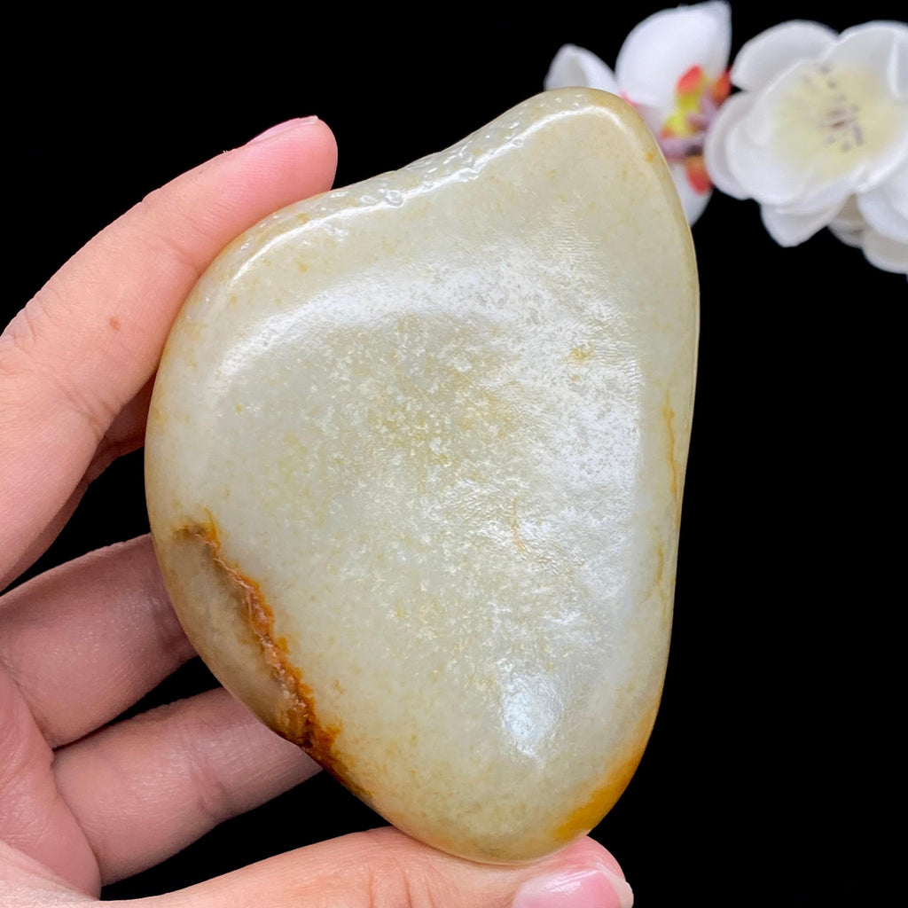 和田玉洒金皮青花底籽料（283.4g）