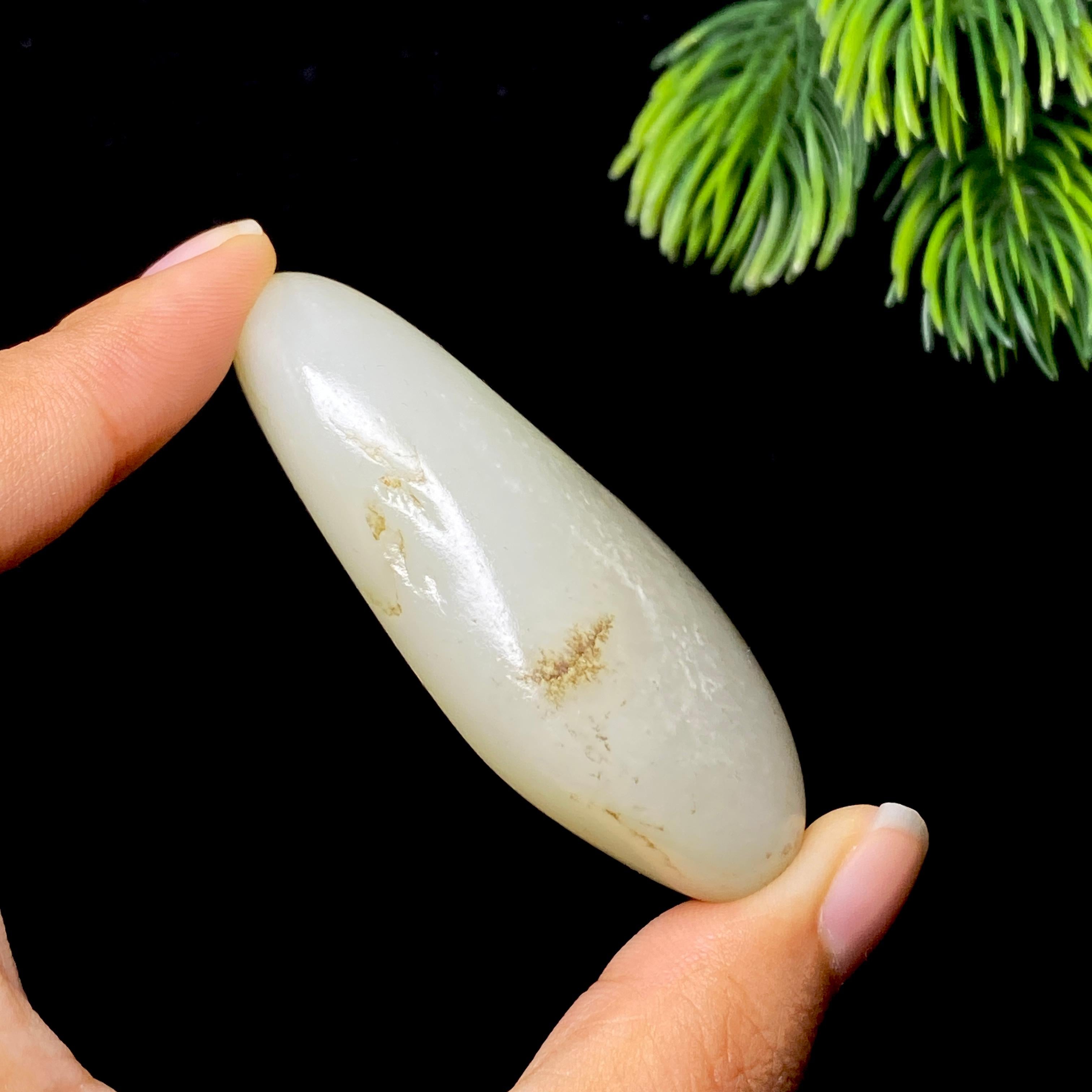 和田玉秋梨皮籽料（80.6g）