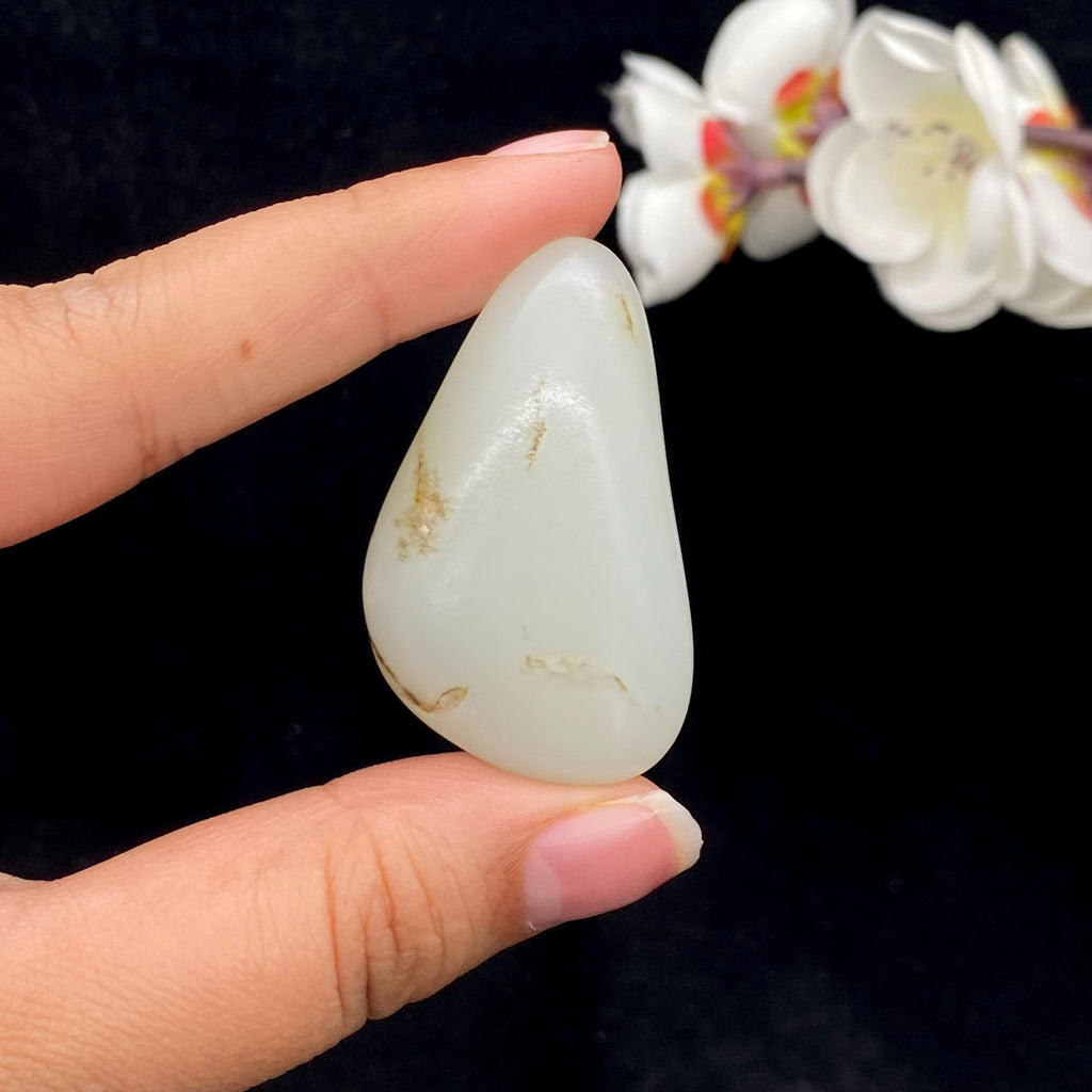 和田玉秋梨皮籽料挂件（26.2g）