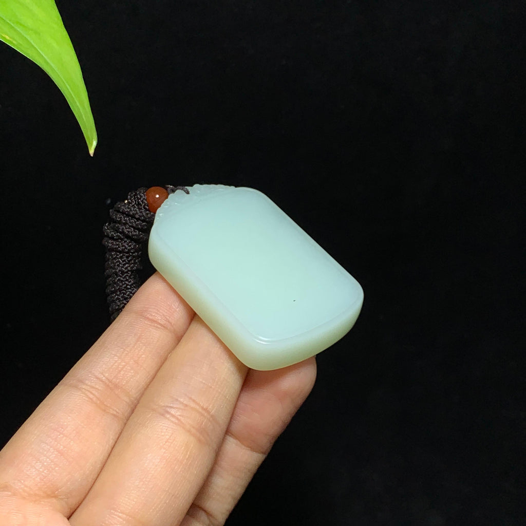 和田山料白玉无事牌挂件（38.4g）