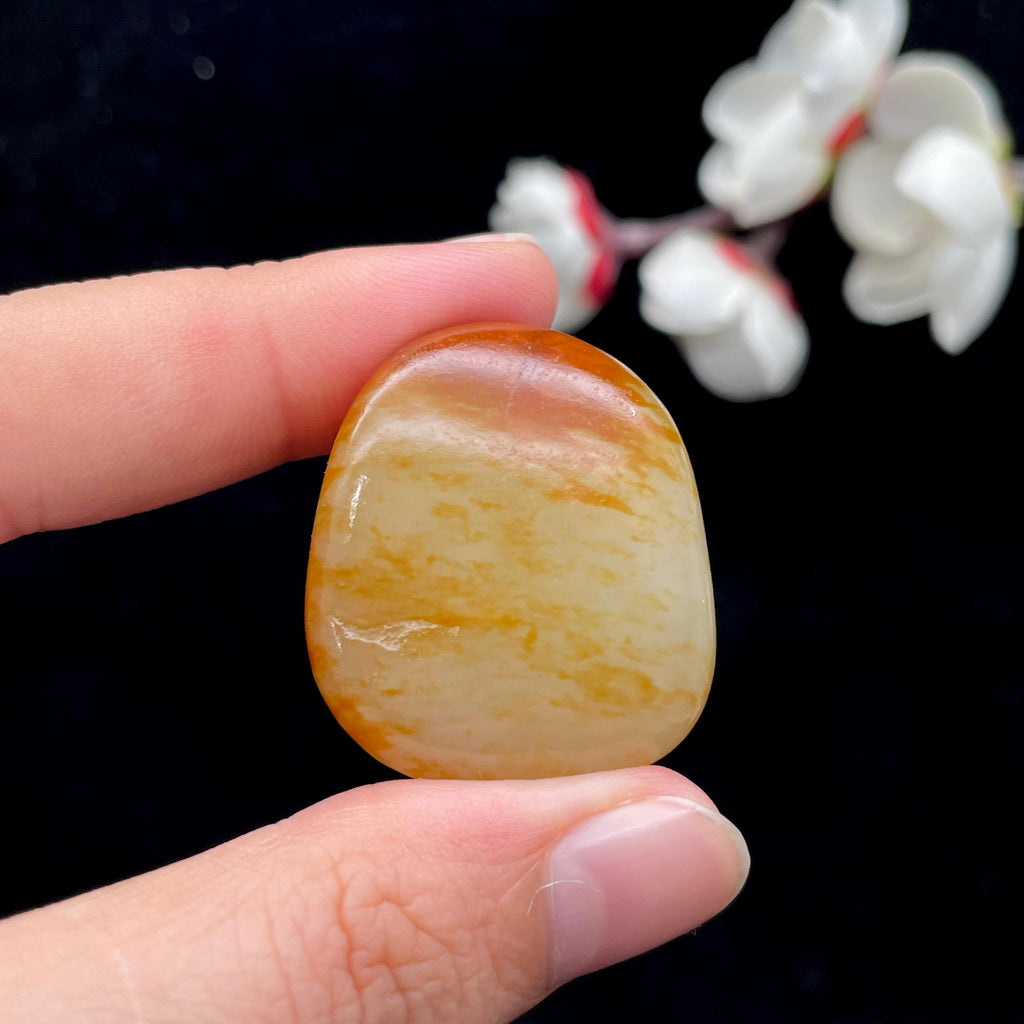 和田玉聚红皮籽料（22.7g）