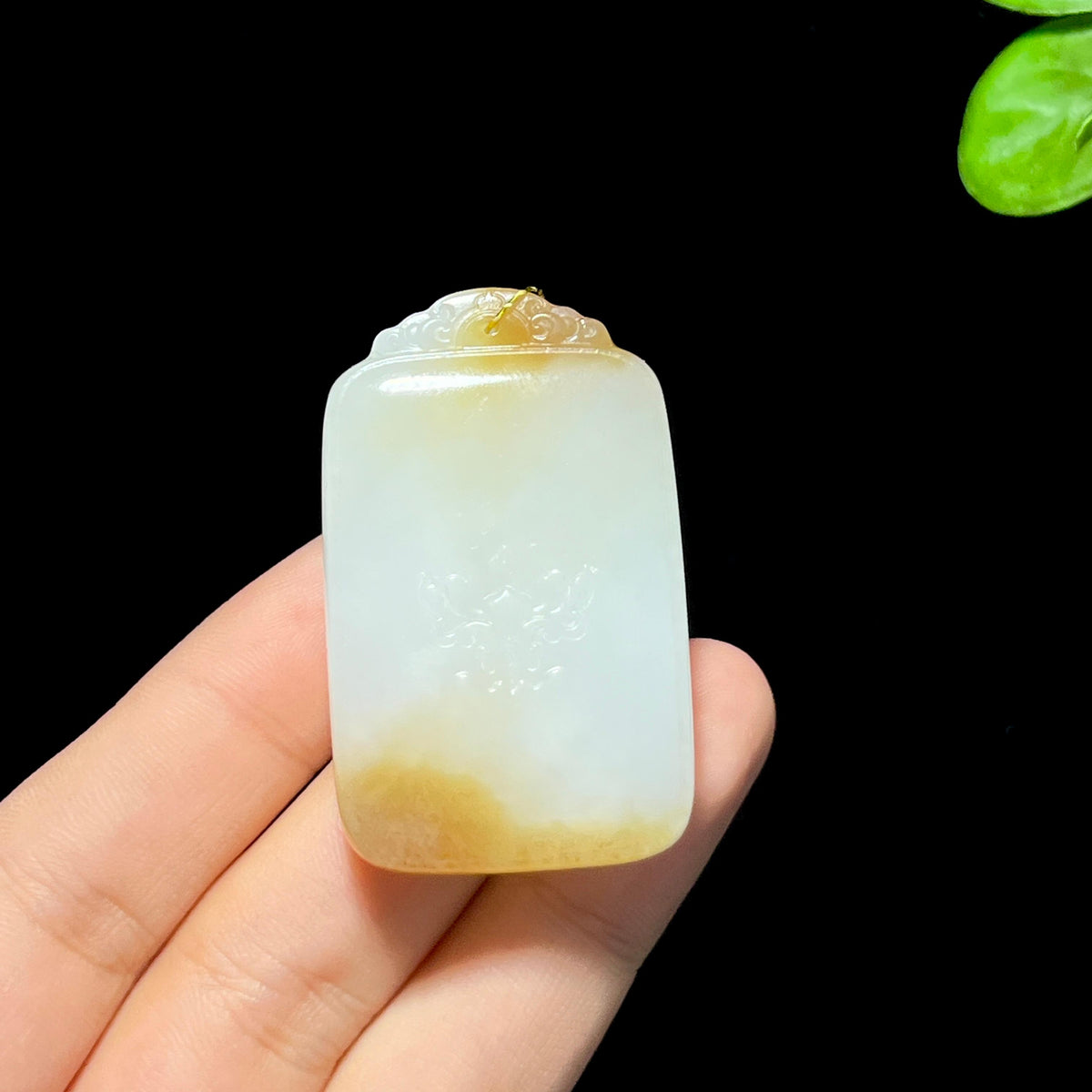 和田山料糖白玉无事牌（51.1g）