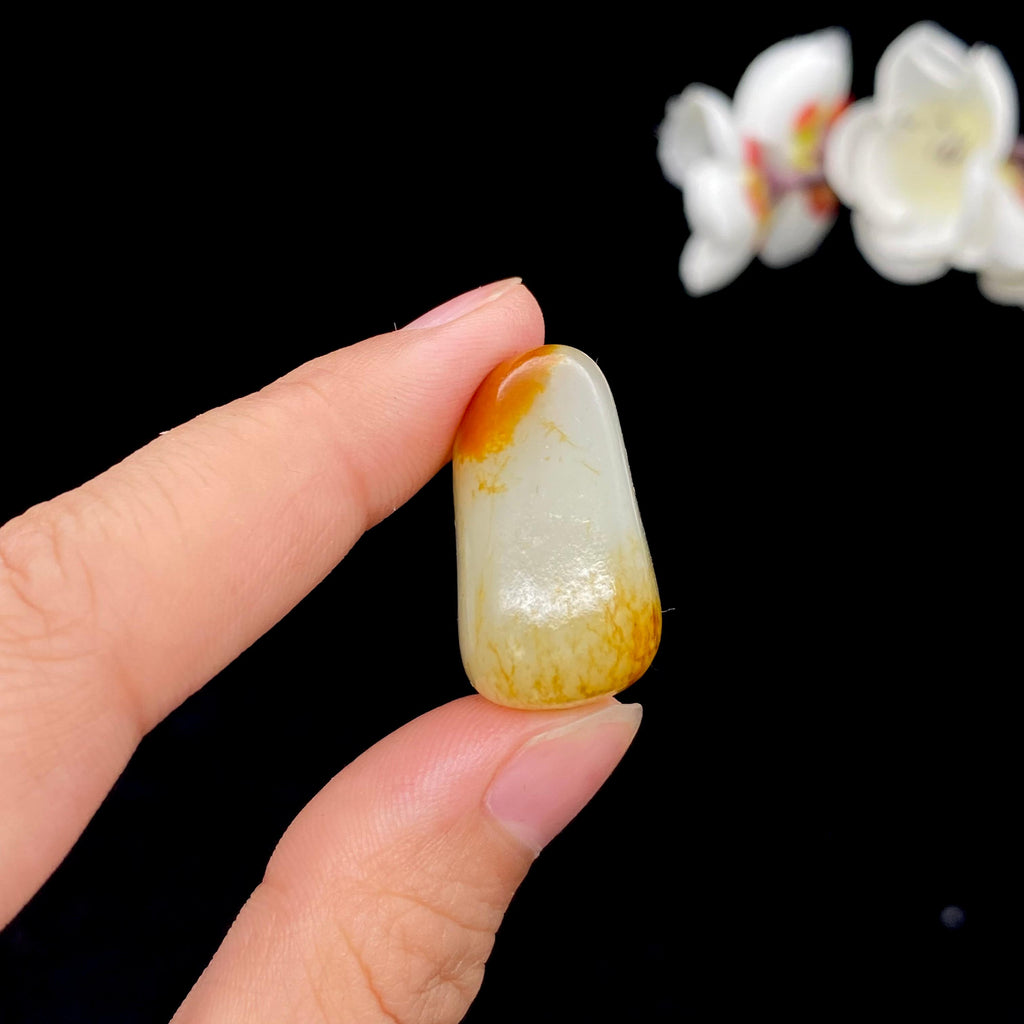 和田玉红皮籽料吊坠籽（11g）