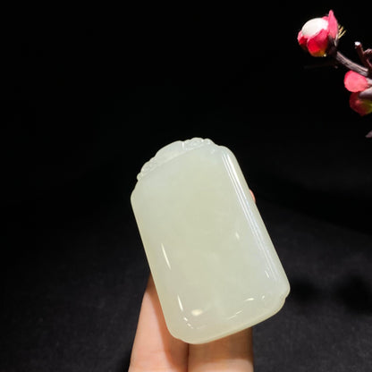 和田山料冰底晴水无事牌（46.6g）