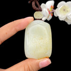 和田玉-白玉籽料【平安无事牌】（48.5g）