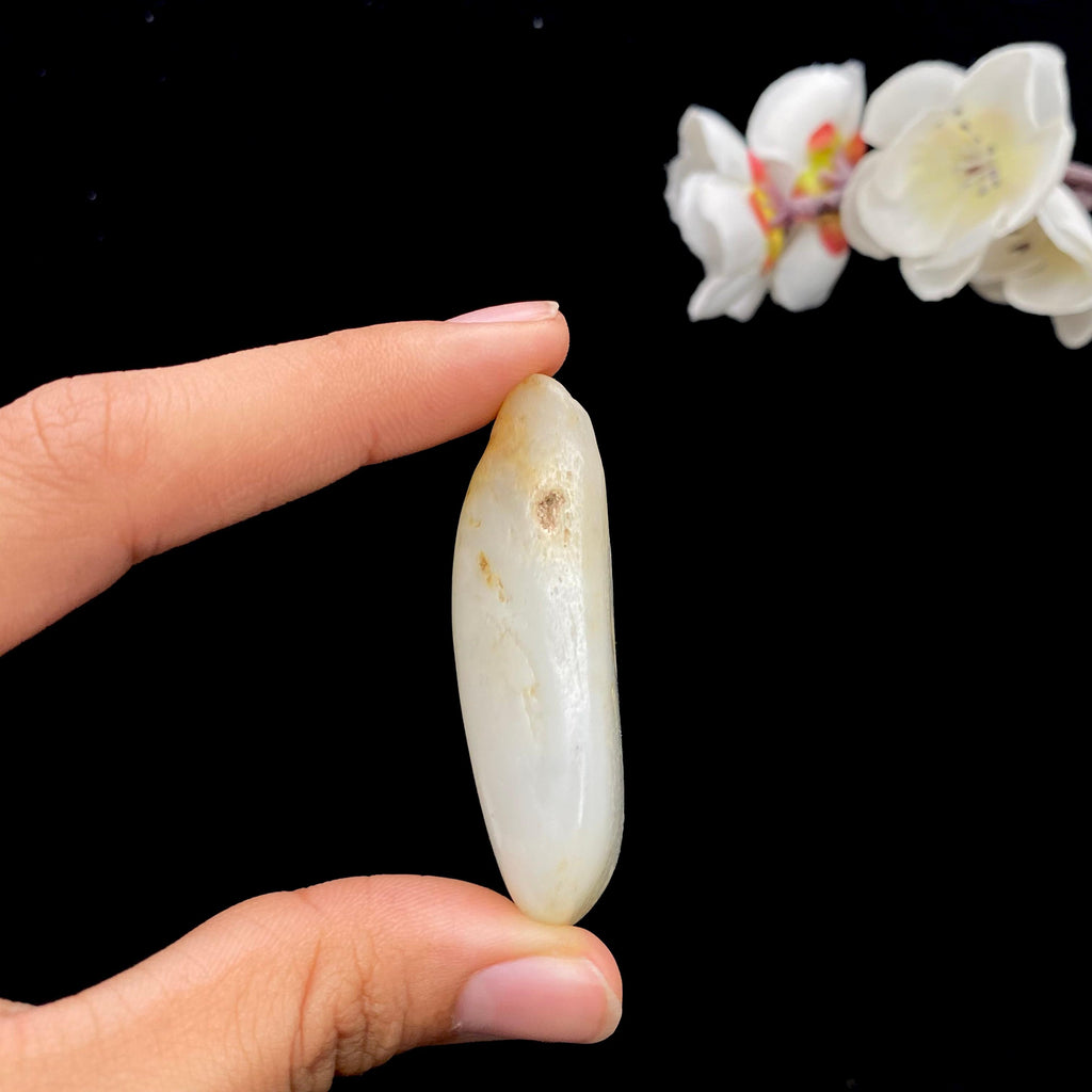 和田玉黄皮青花底籽料（47.2g）
