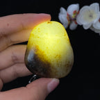 和田玉秋梨皮青花底籽料（43g）