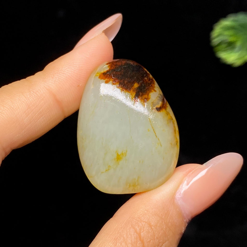 和田玉聚红皮籽料（19.38g）