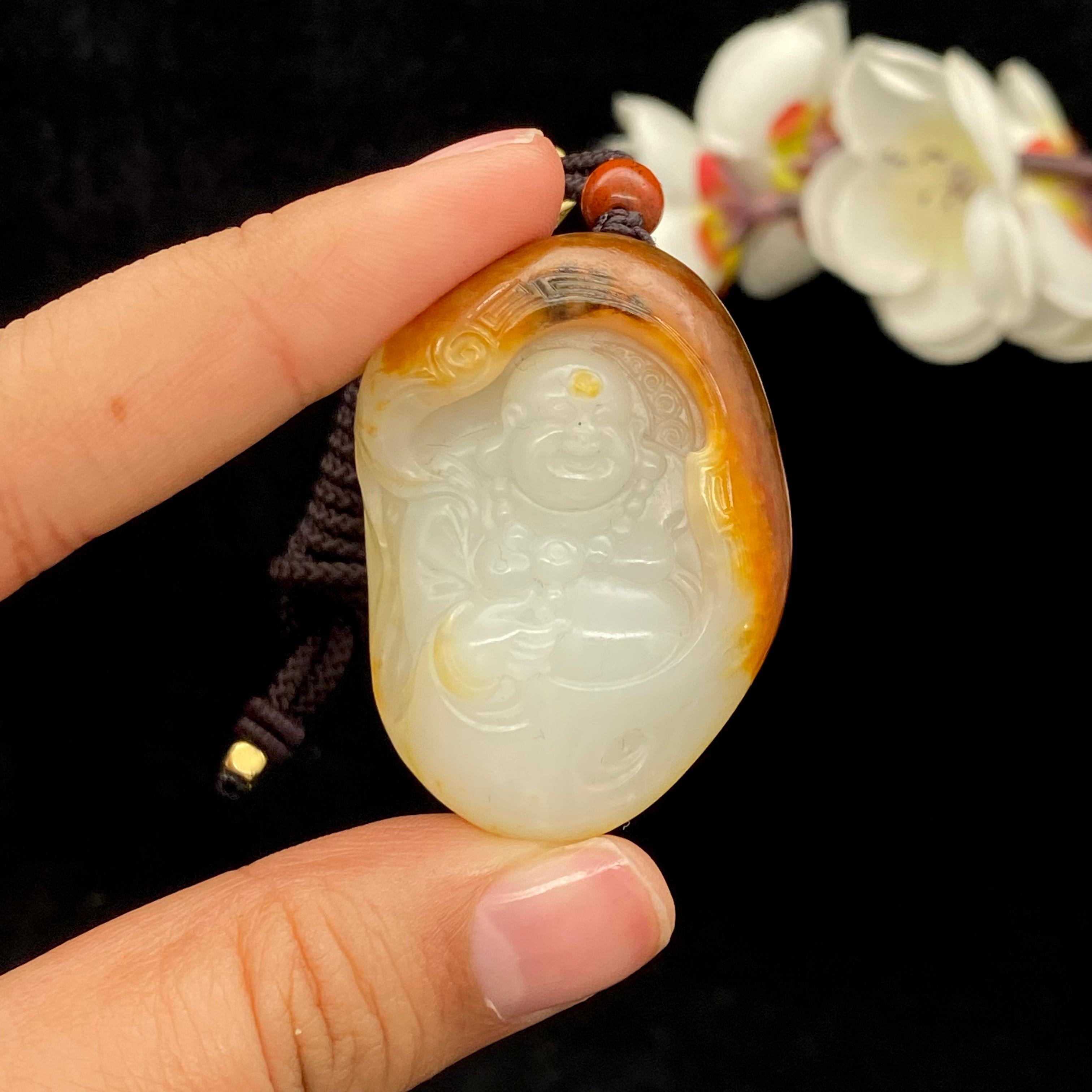 和田玉籽料【弥勒佛】（31g）