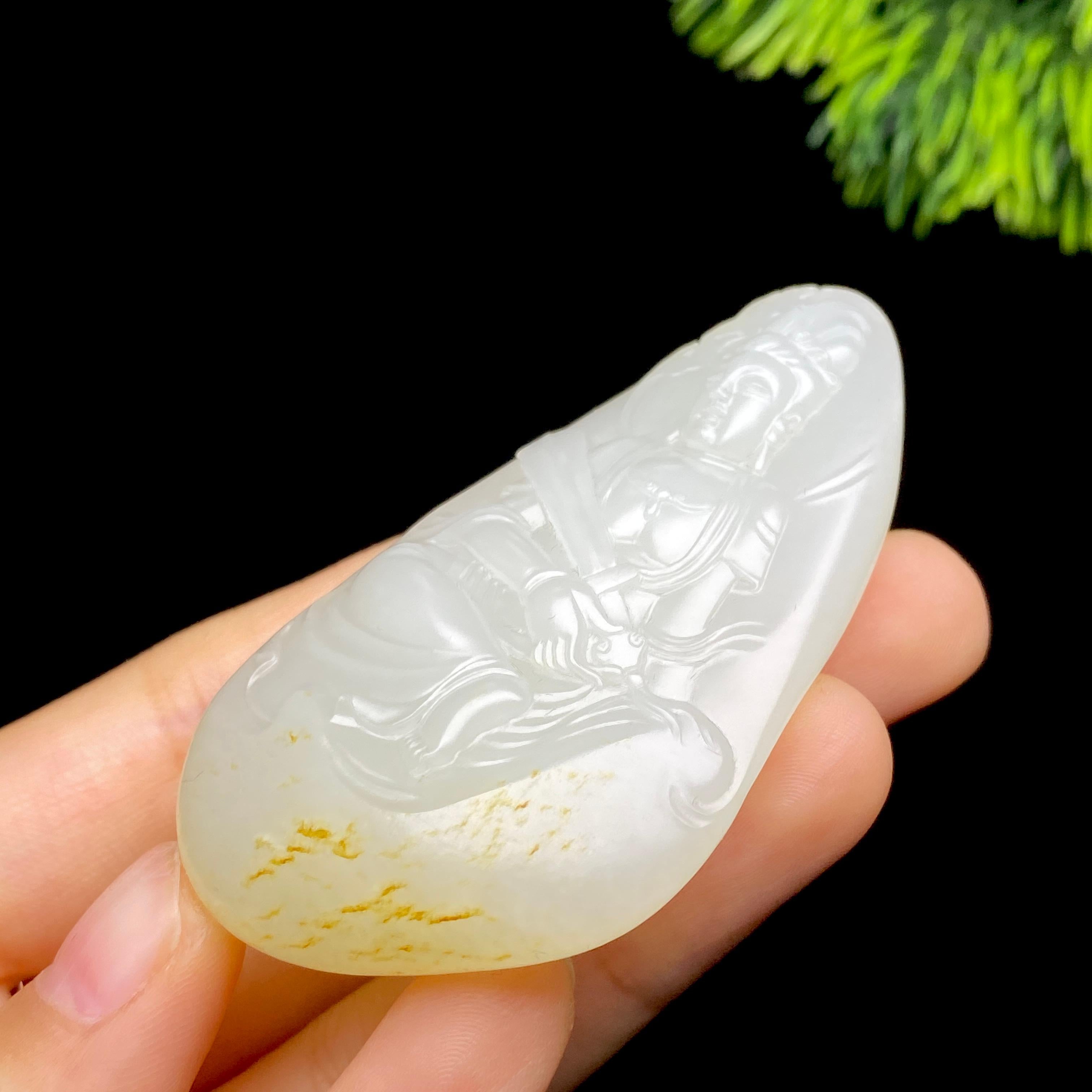 和田玉籽料虚空藏（48.8g）