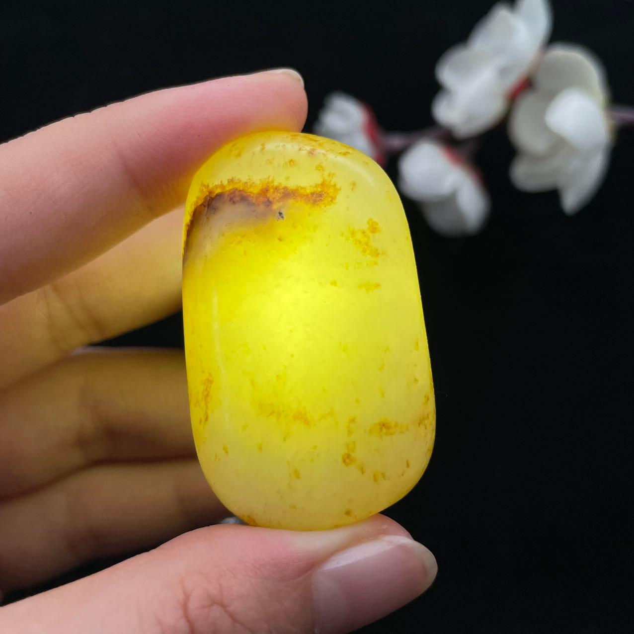和田玉洒金皮籽料（42g）
