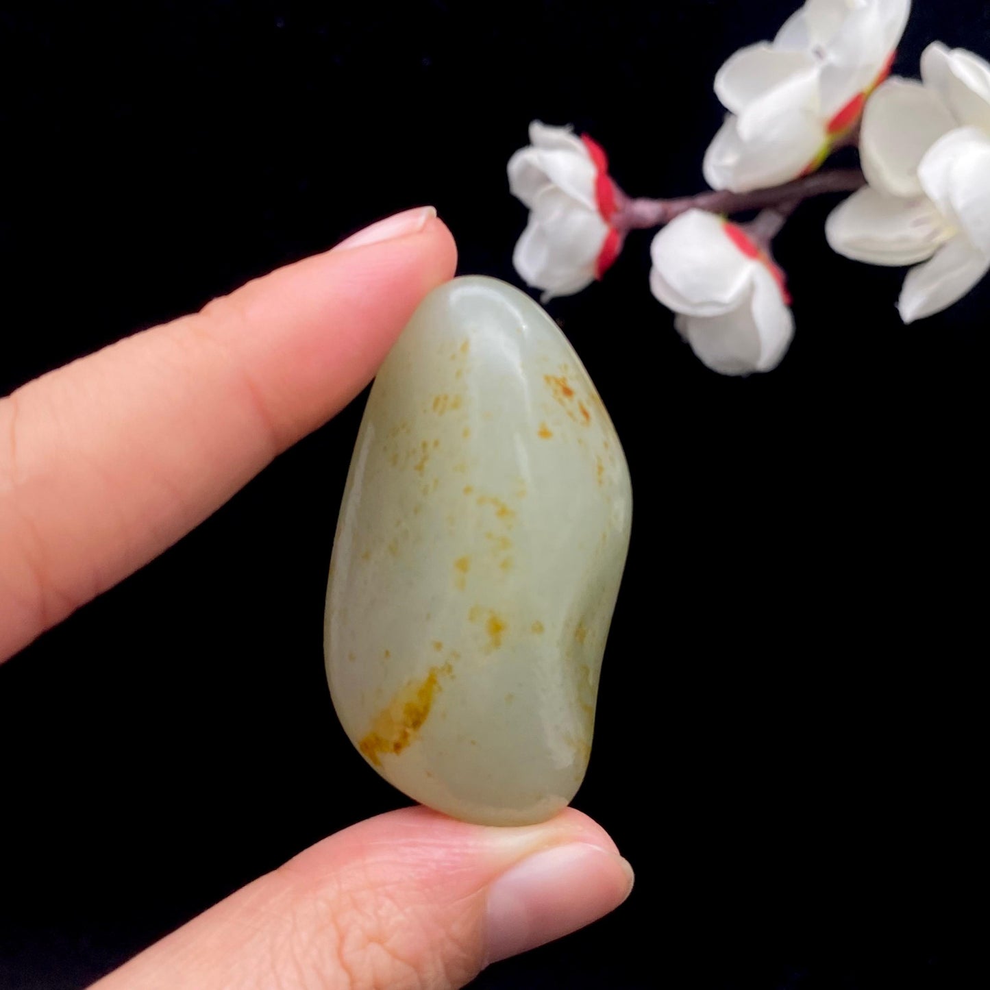 和田玉洒金皮籽料原石（26.8g）