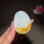 和田玉籽料观音挂件（35.1g）