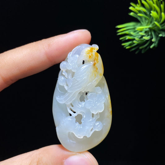 和田玉籽料喜事连连（18.3g）