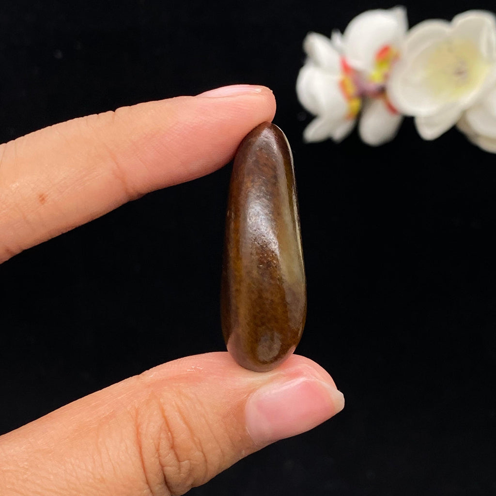 和田玉黄沁皮籽料吊坠籽（16.6g）