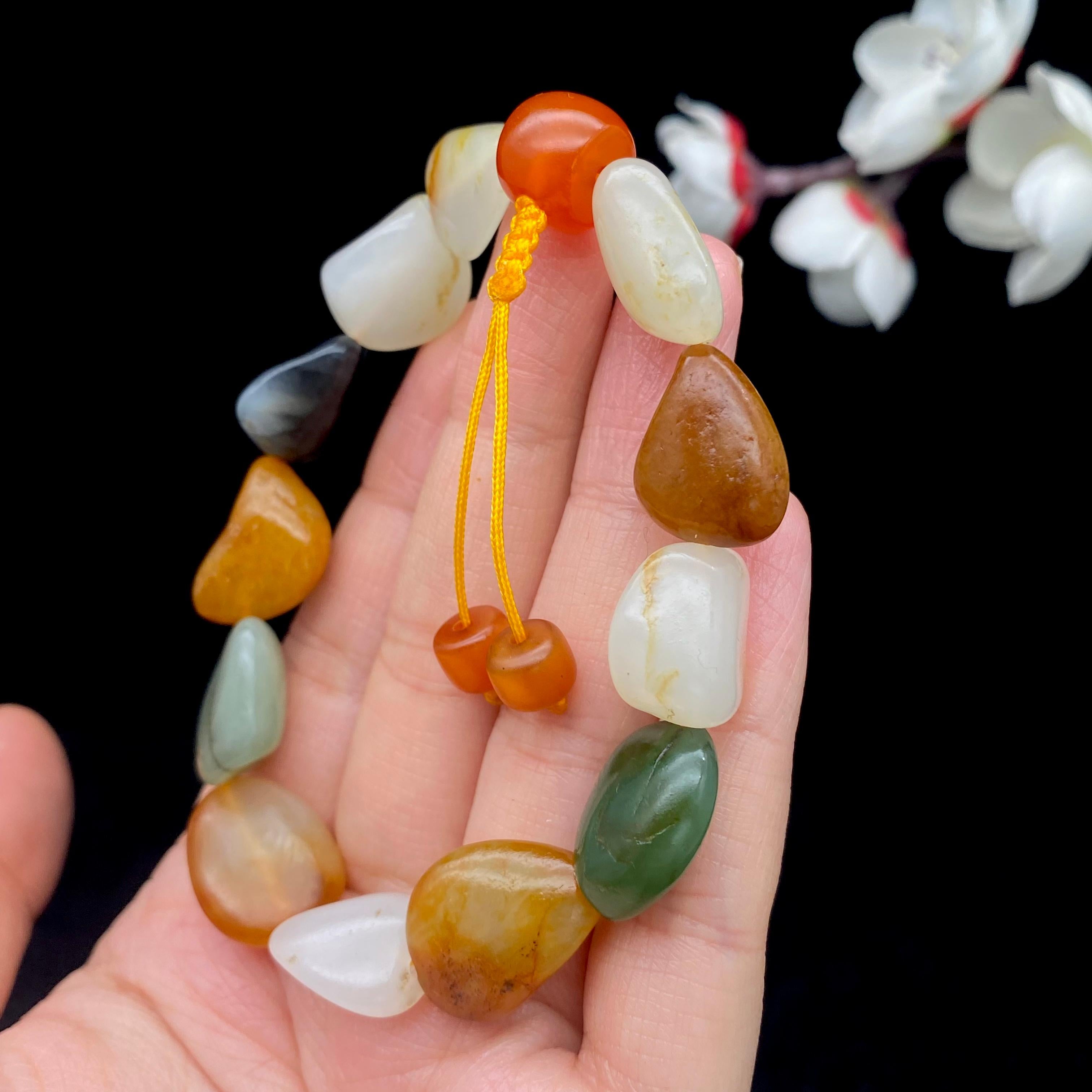 和田玉多宝籽料【精品手串】（33.3g）