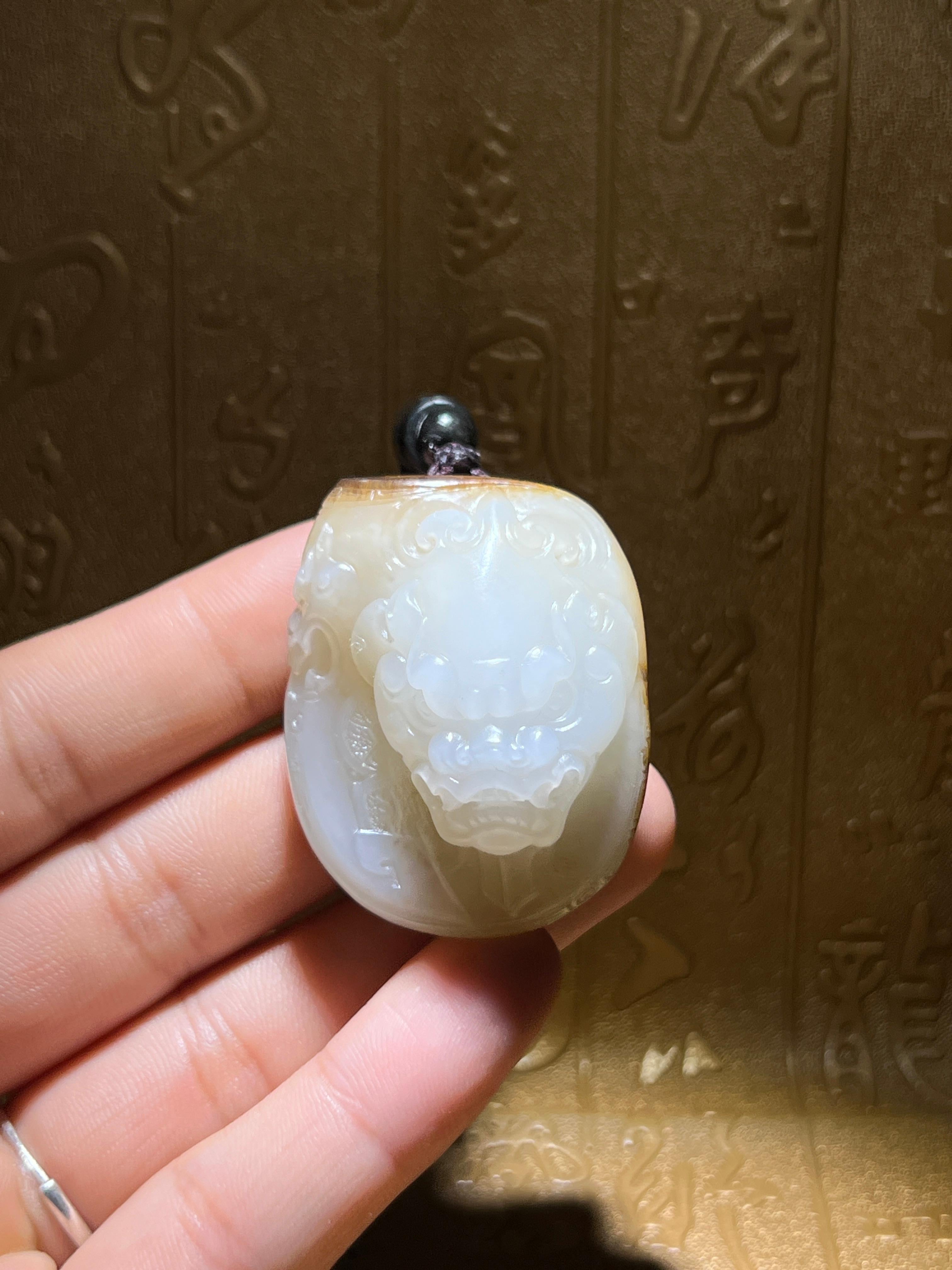 和田玉籽料守护（56.0g）