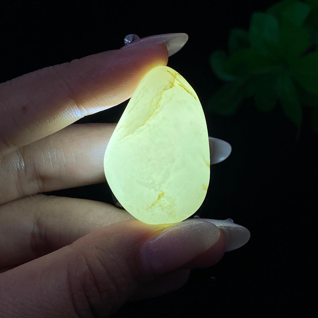 和田玉白玉籽料挂件（23.4g）