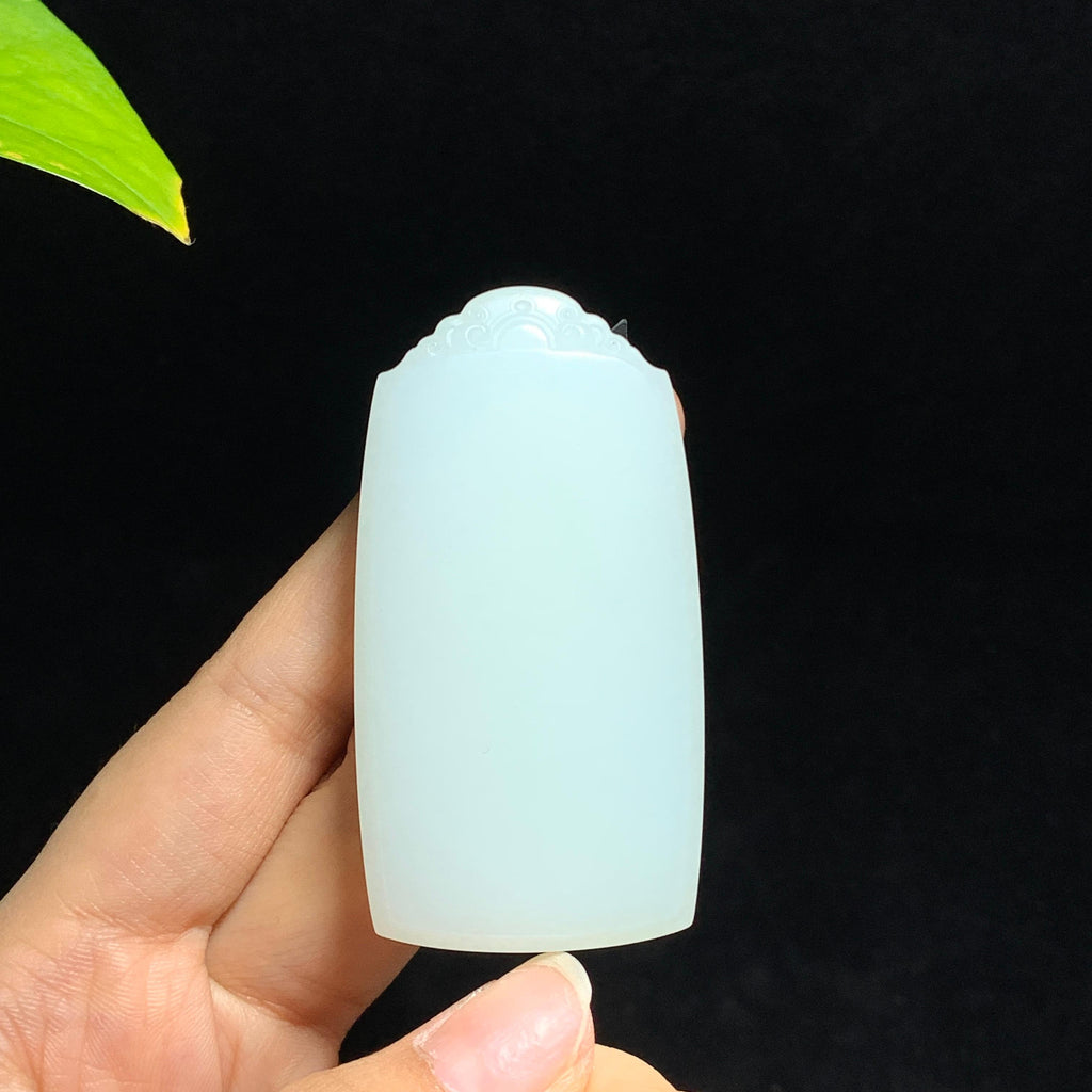 和田山料白玉无事牌挂件（58.0g）