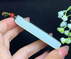 和田玉糖白平安无事牌（76.2g）
