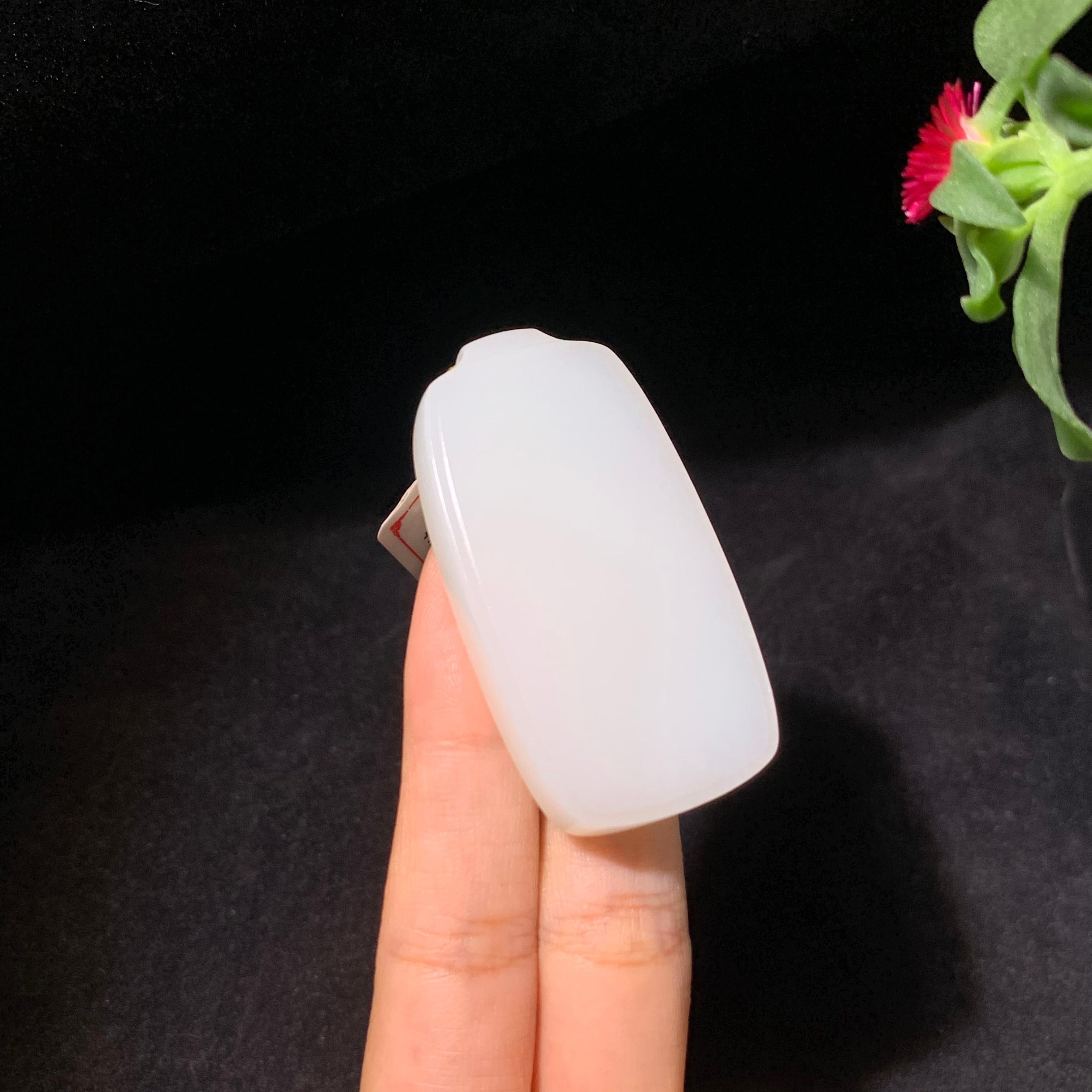 和田山料白玉平安无事牌（29.0g）