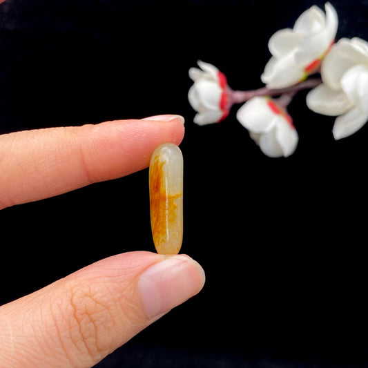 和田玉洒金皮籽料原石（4.4g）