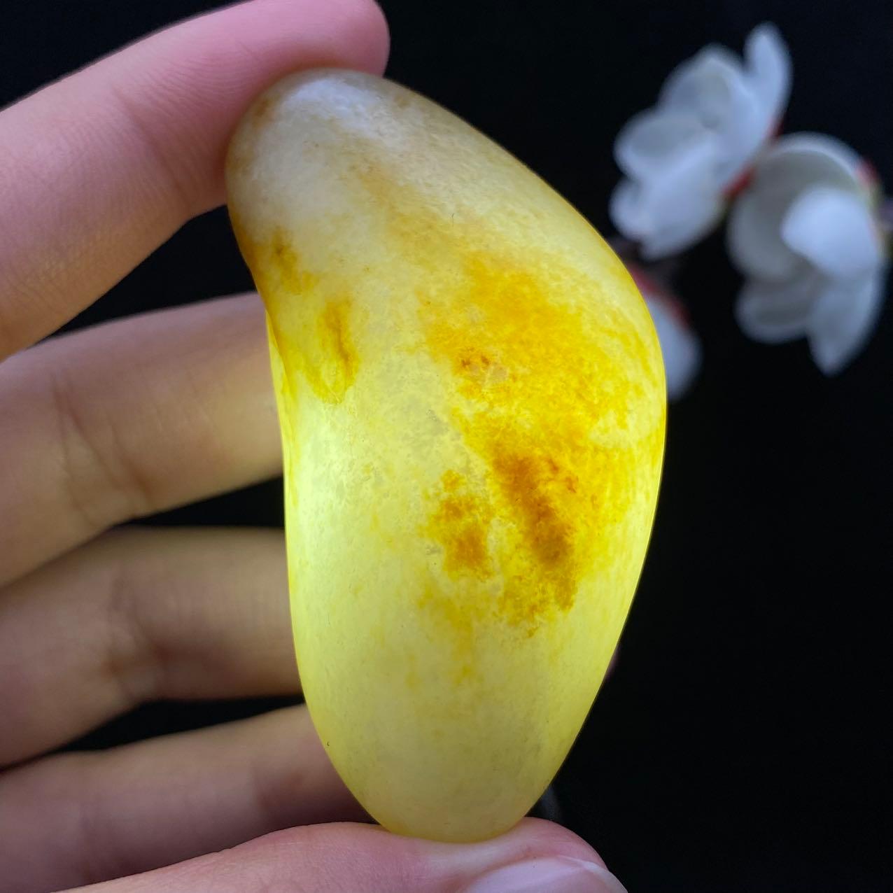 和田玉黄皮籽料（47.3g）
