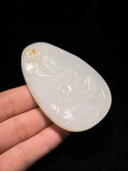 和田玉籽料观音（73.0g）