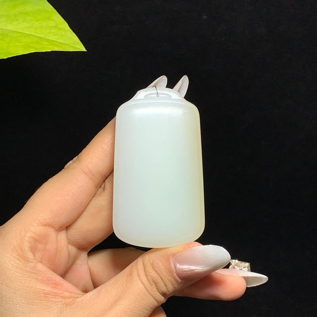 和田山料糖白玉节节高升无事牌（75.2g）