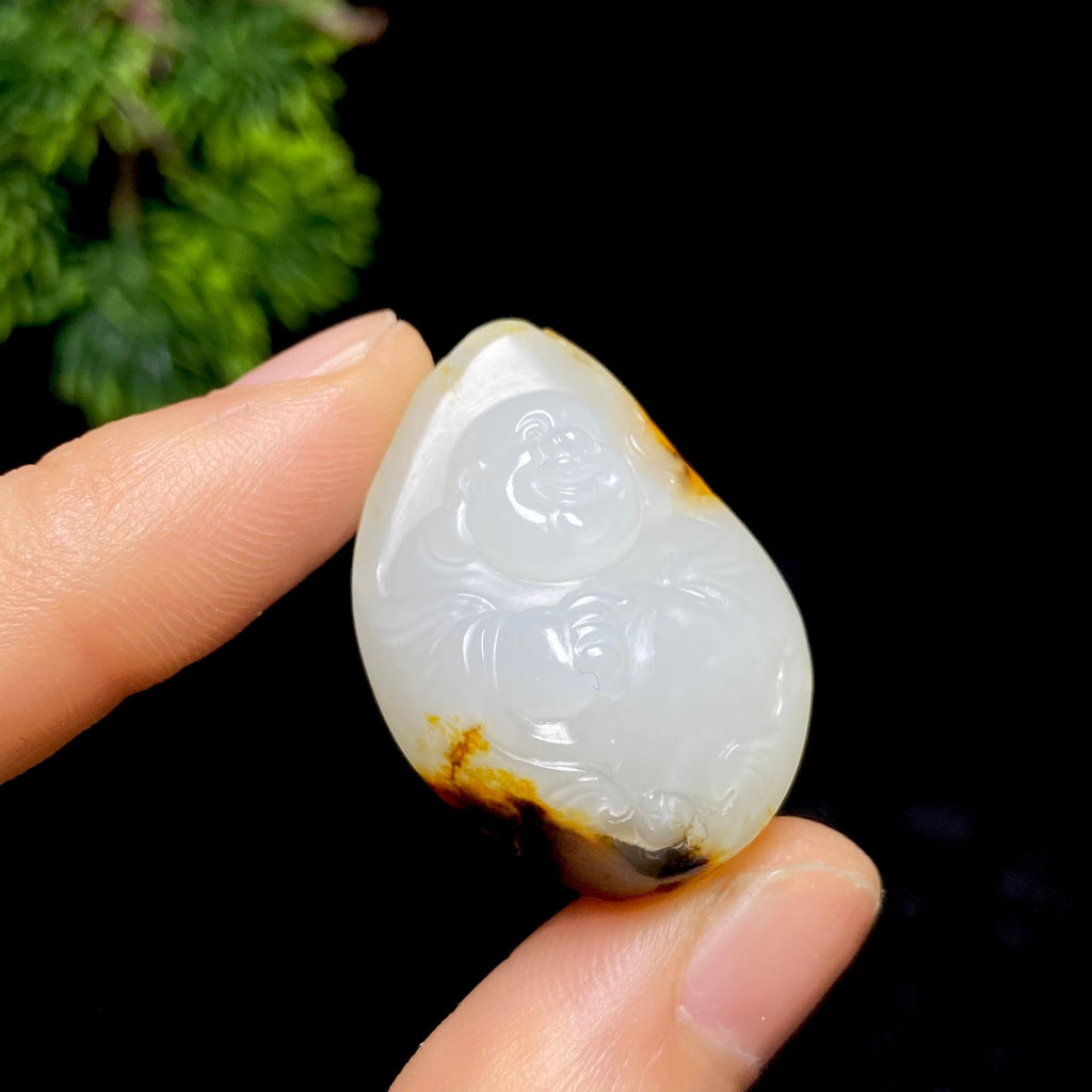 和田玉籽料佛公（14.6g）