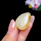 和田玉洒金皮籽料挂件（9.26g）