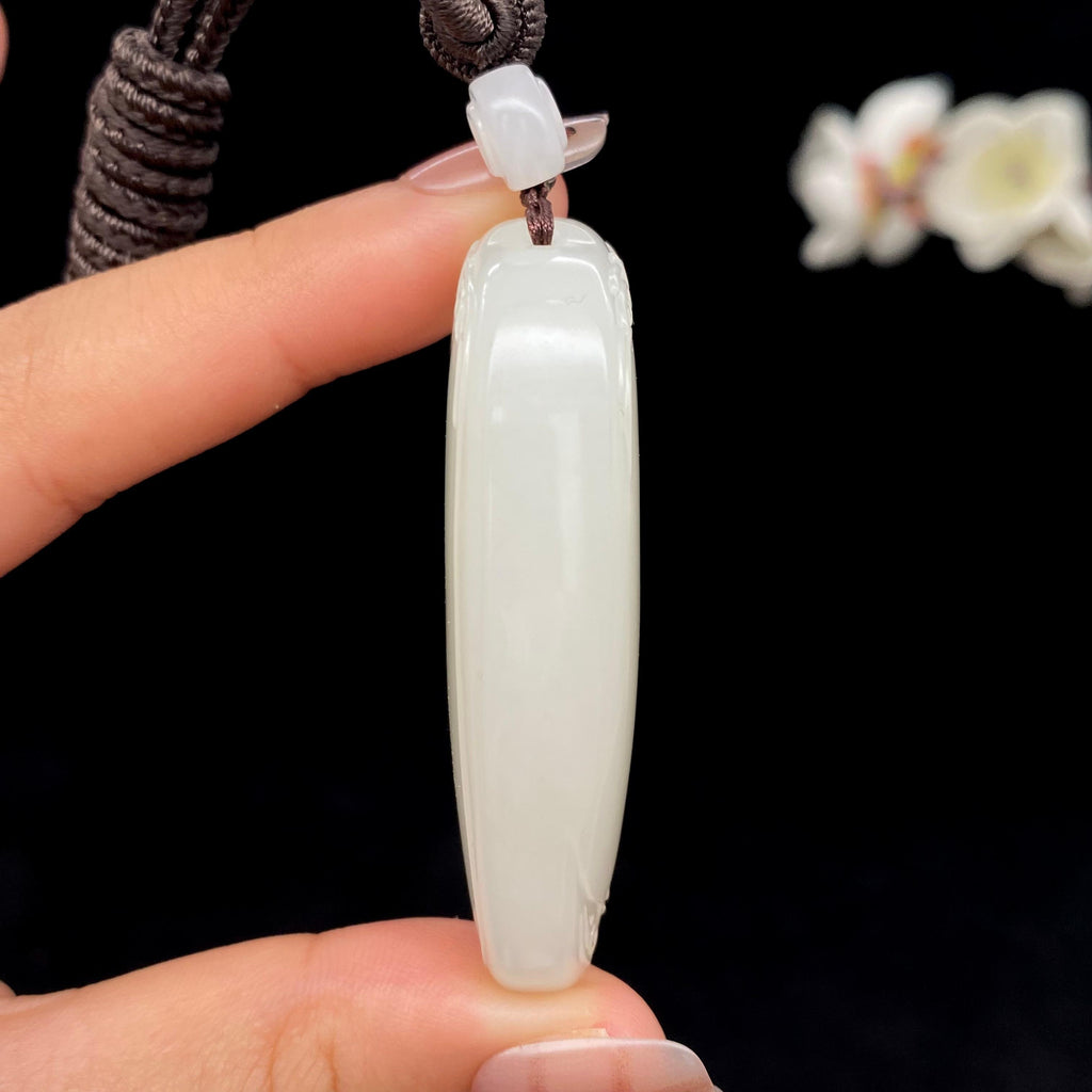 和田玉白玉籽料【平安无事牌】（43.6g）