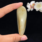 和田玉洒金皮籽料手把件（81.0g）