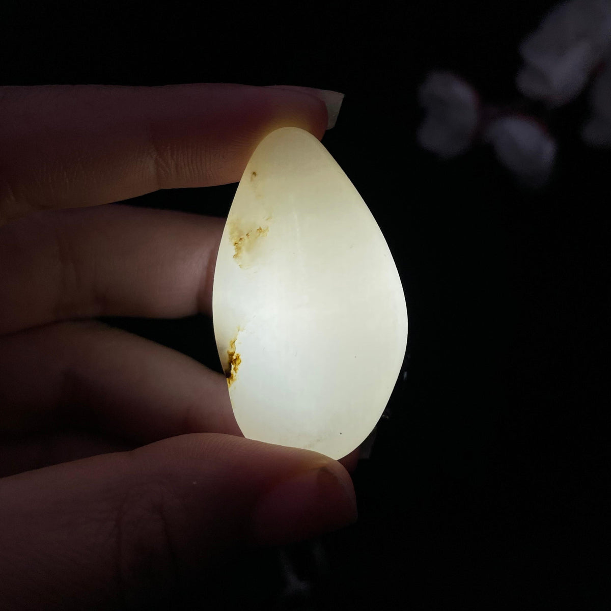 和田玉白玉籽料（20.8g）