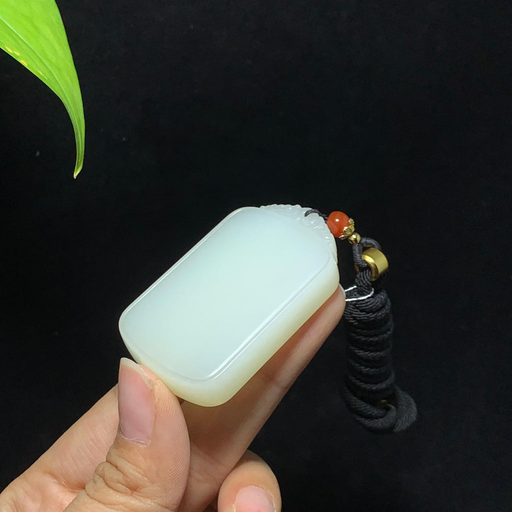 和田山料白玉无事牌（41.7g）