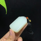 和田山料白玉无事牌（41.7g）