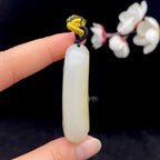 和田玉籽料【平安无事牌】（47.6g）