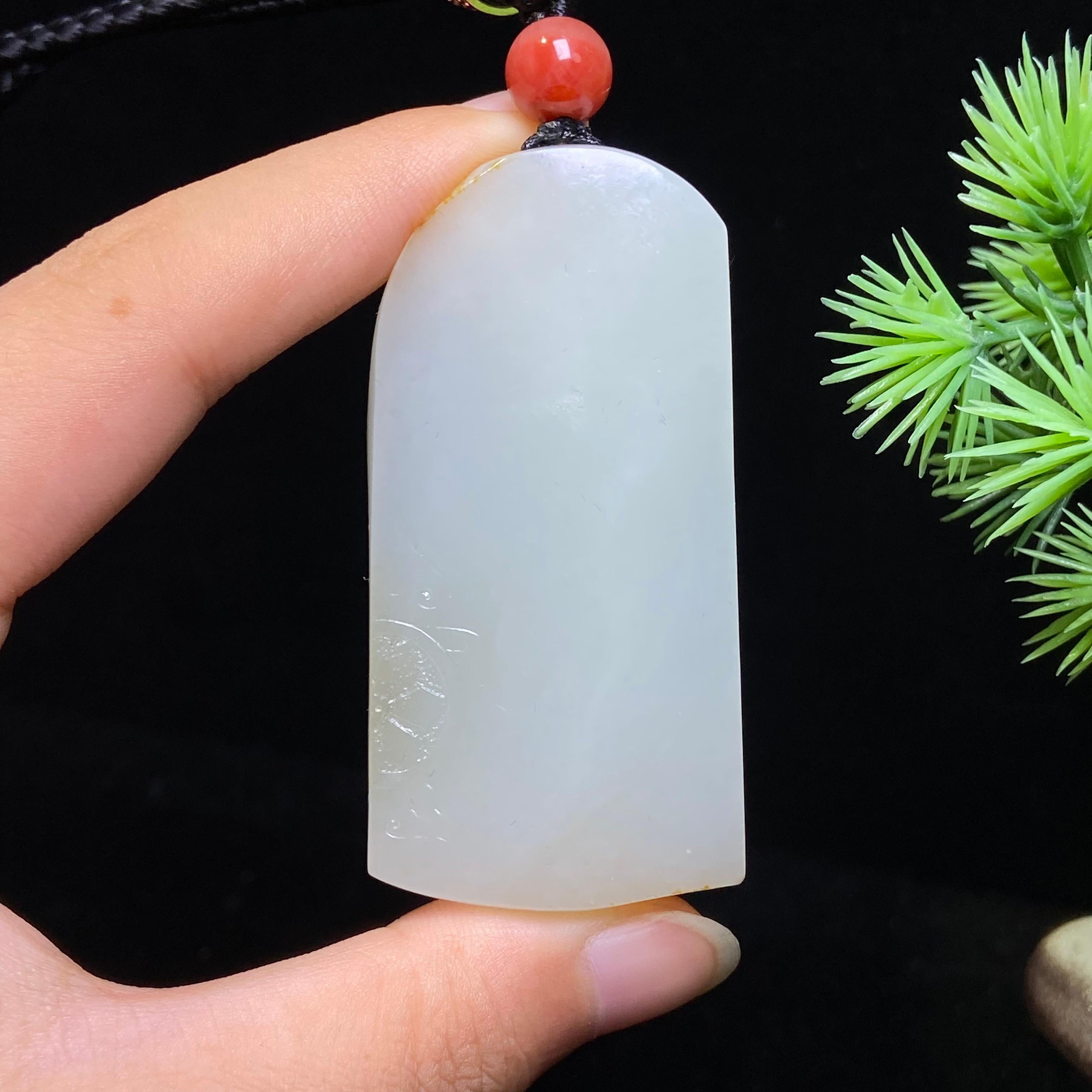 和田玉籽料观音（51.4g）