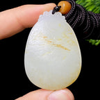和田玉籽料无事牌（26.4g）