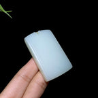 和田白玉无事牌（46.6g）