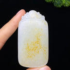 和田玉籽料无事牌（62.8g）