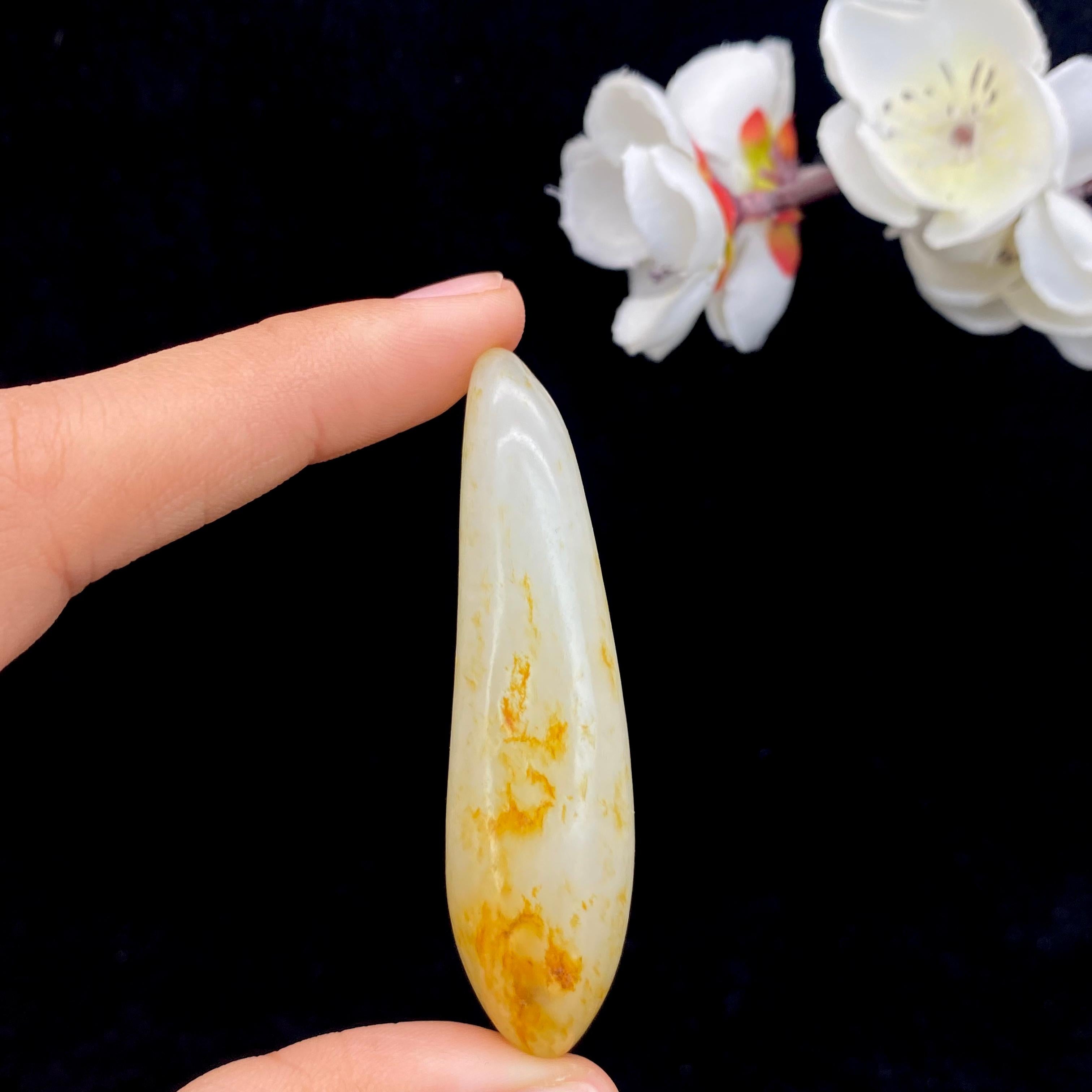 和田玉洒金皮籽料原石（43.2g）