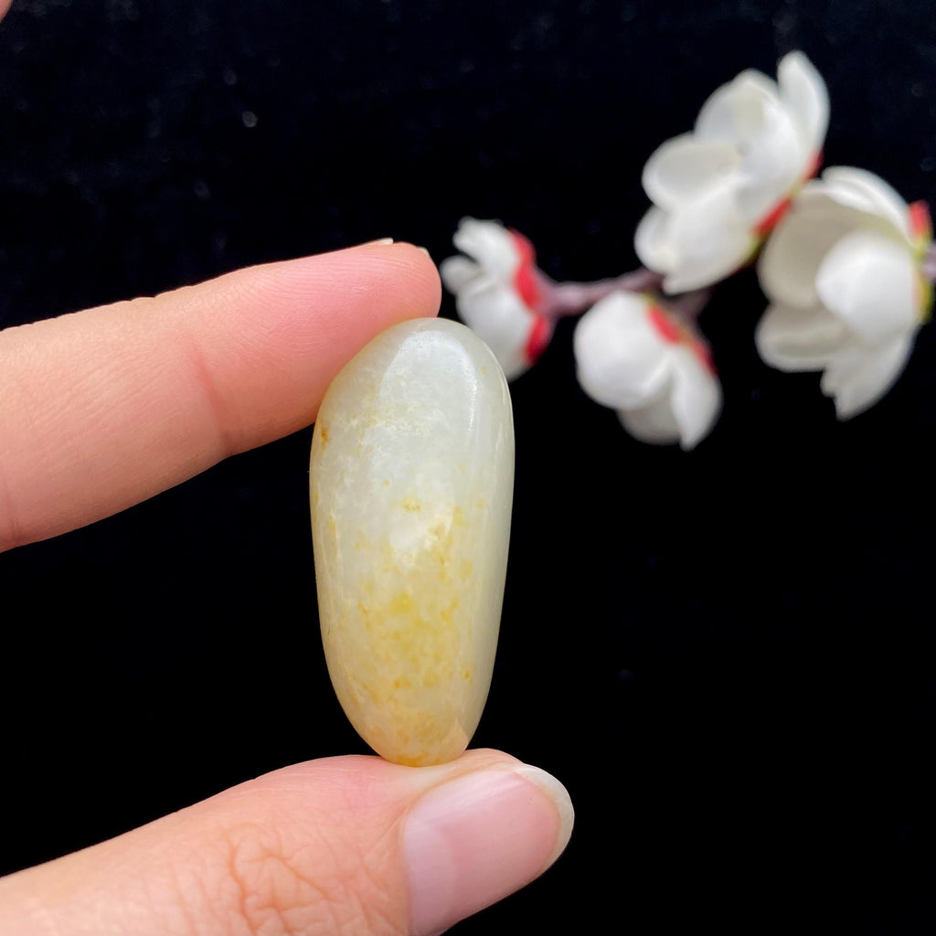 和田玉洒金皮籽料吊坠籽（16.2g）