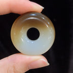 和田玉羊脂白玉平安扣90880884（24.8g）