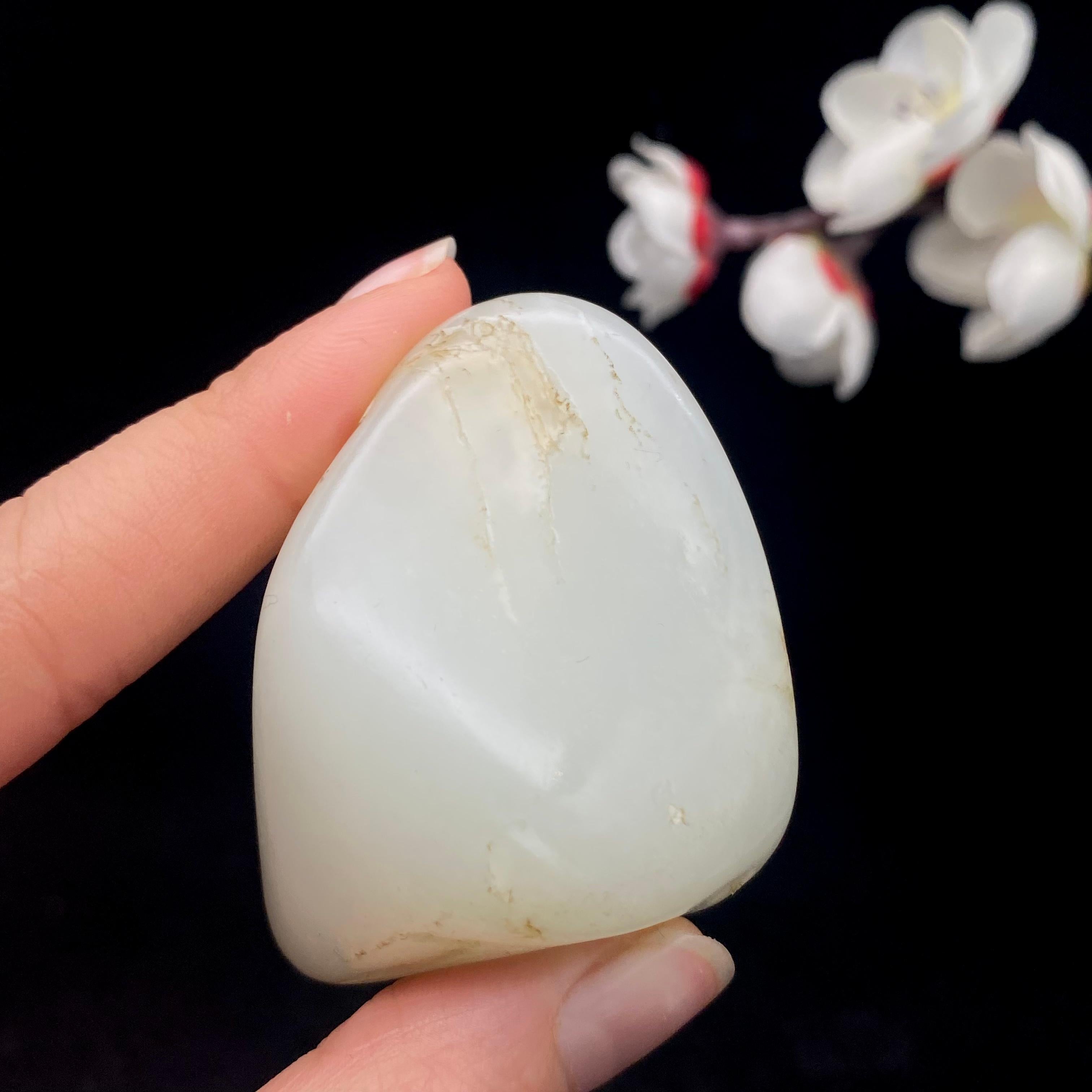 和田玉白玉籽料（70.3g）