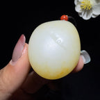 和田玉籽料观音挂件（43.2g）