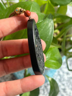和田籽料墨玉观音（40.5g）