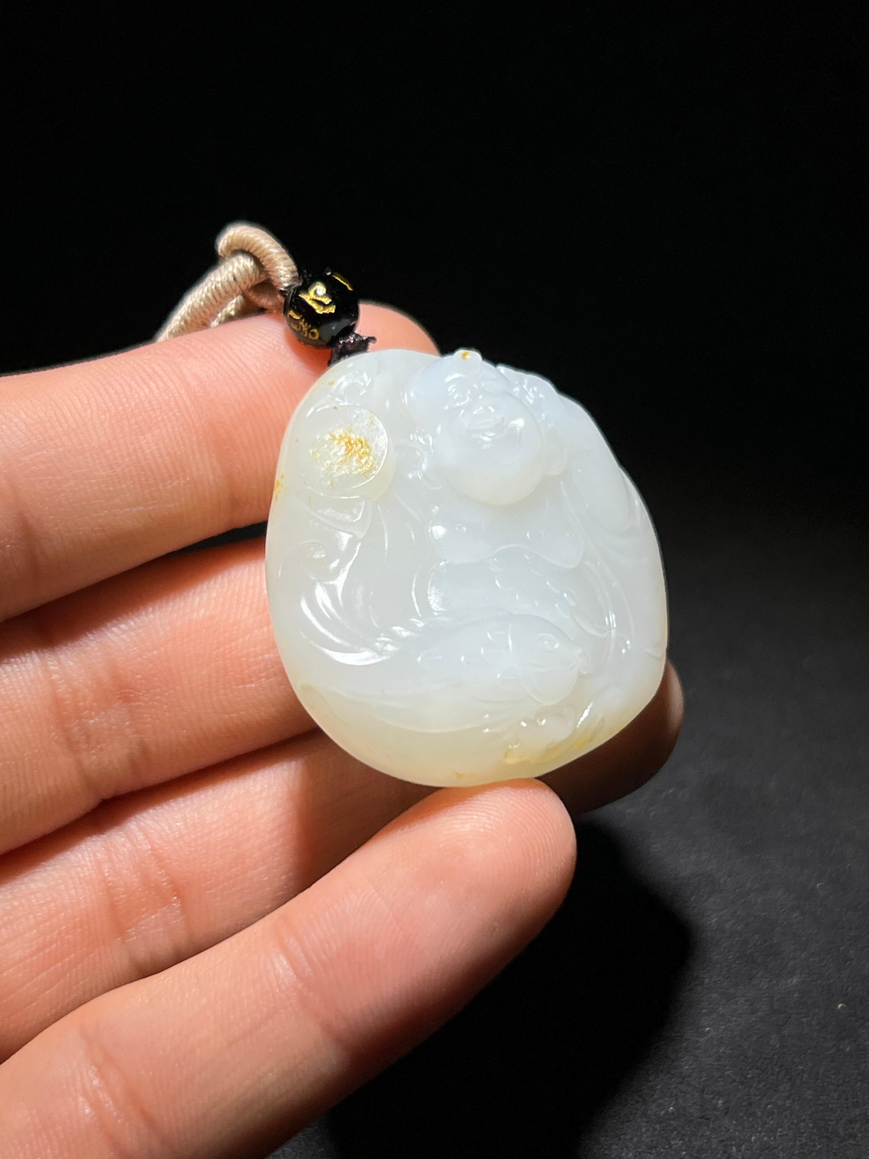 和田玉籽料弥勒佛（31.3g）