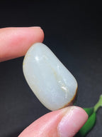 和田玉籽料白玉红皮原石（23.0g）