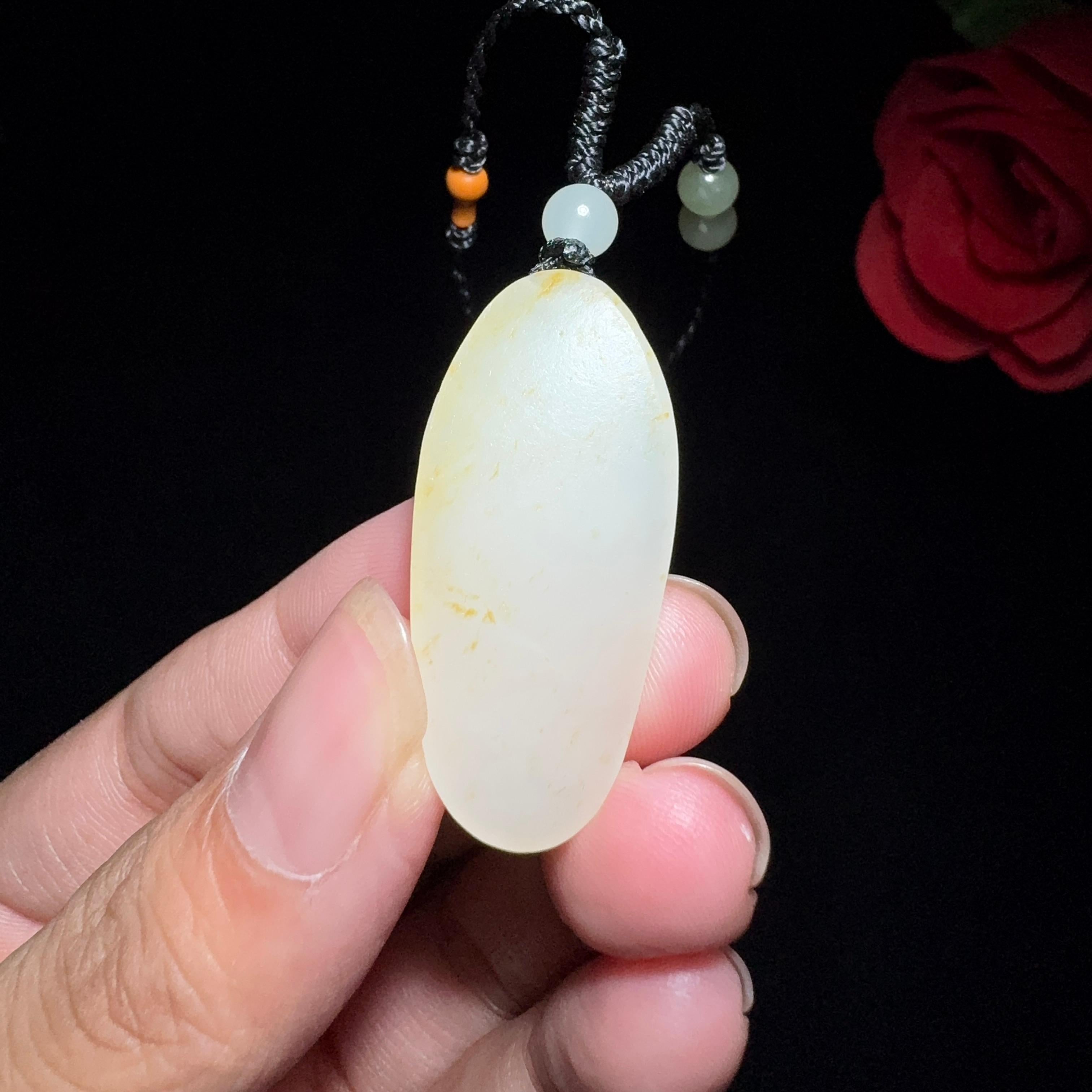 秒杀和田玉籽料佛公挂件（7.3g）
